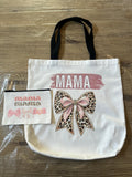 Mama Tote Bag+Makeup Bag set